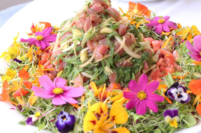 Tuna Poke Seaweed Salad