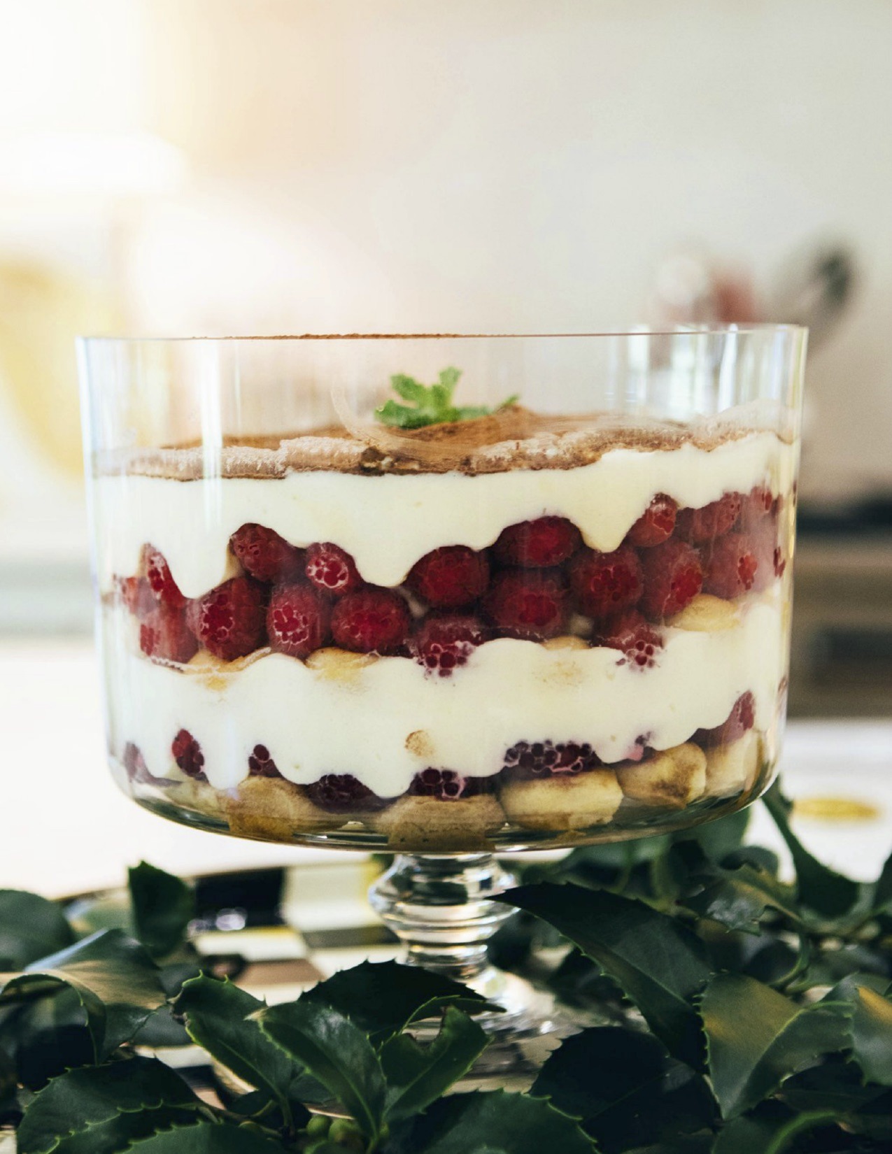 Christmas Brunch Tiramisu Trifle