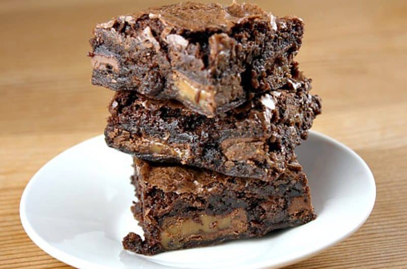 Caramel Chocolate Brownies