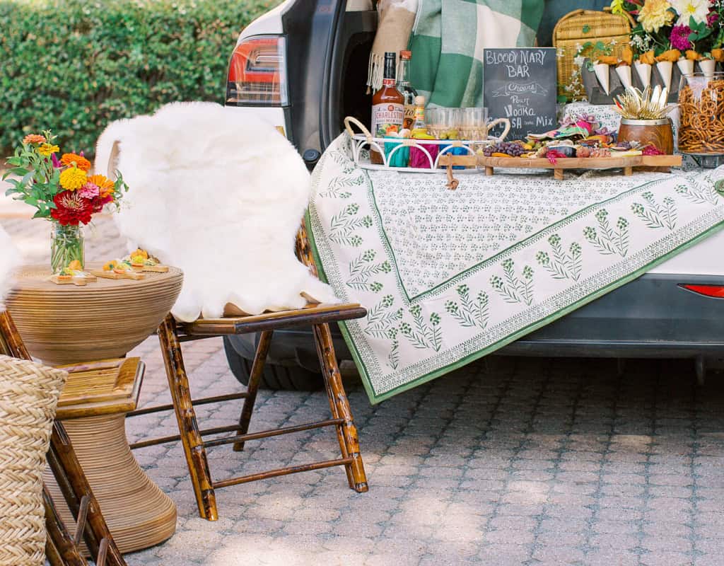 fall entertaining tailgate