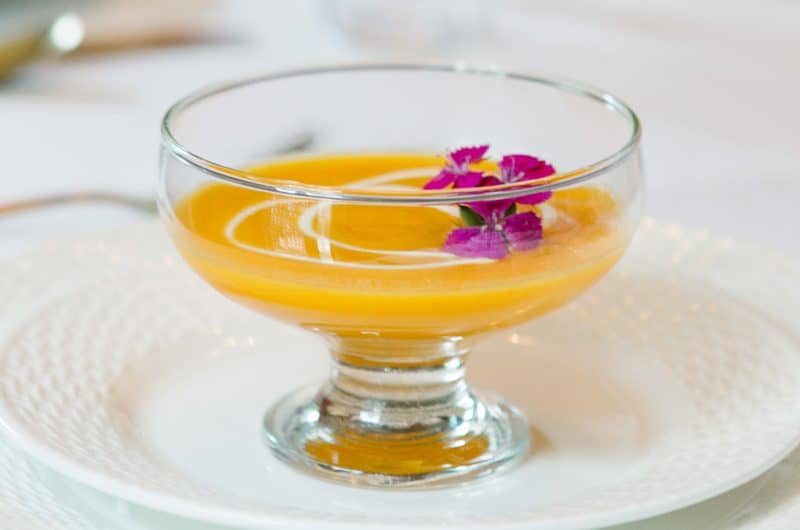 Gingered Carrot Orange Soup