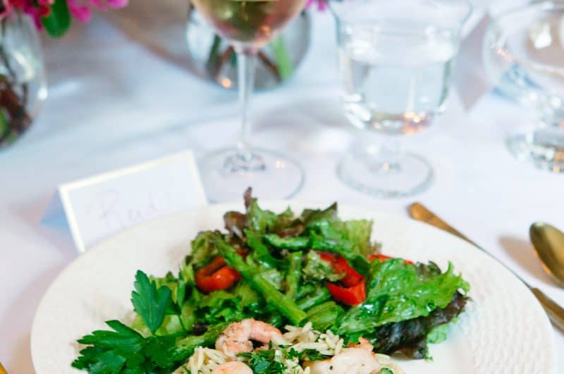 Mostly Herbs Salad with French Vinaigrette