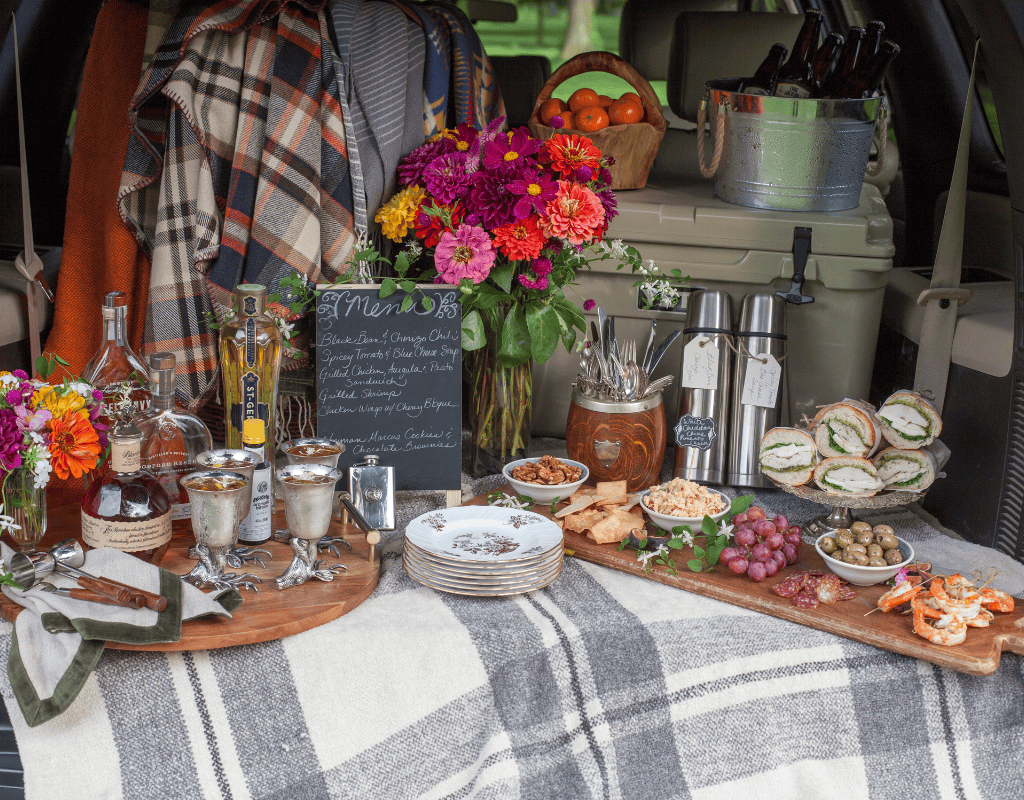 tailgate fall entertaining