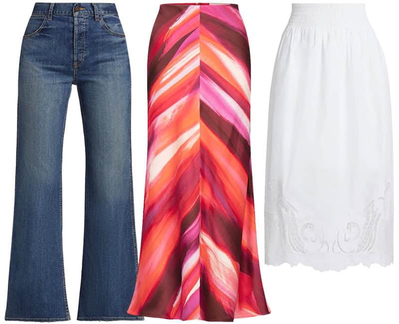 Skirts and Jeans from the Saks Designer Sale