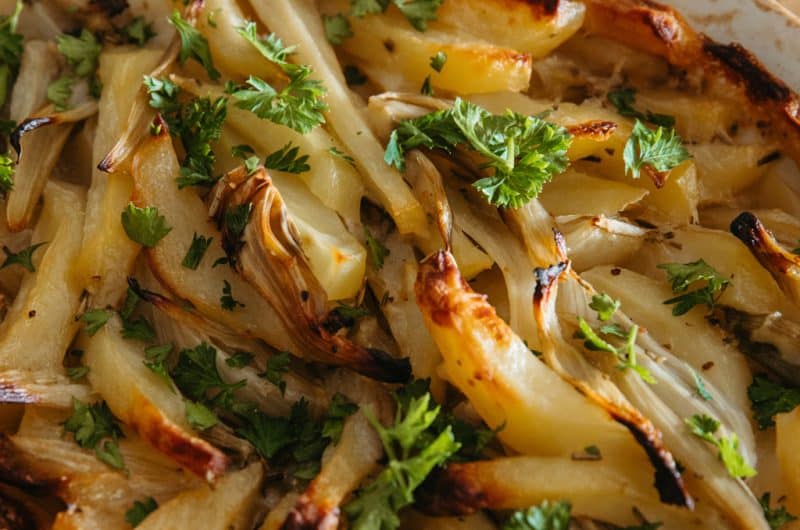 Roasted Potato & Fennel Casserole